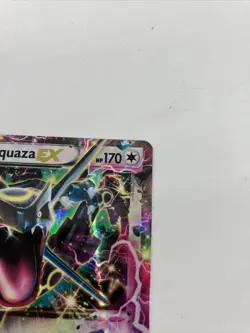 Rayquaza EX Shiny Holo Black Star Promo Card XY69 HP Ships fast - Image 3