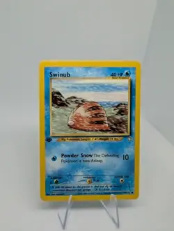 Swinub 1st Edition - Neo Genesis 79/111 - Pokemon TCG Card - NM - Image 1