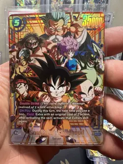 Son Goku : Childhood FB06-119 Super Alternate Art Dragon Ball Card Rivals Clash - Image 1