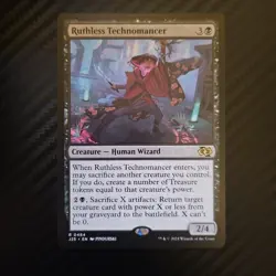Ruthless Technomancer #0484 (NM) Foundations Jumpstart J25 Magic MTG - Image 1