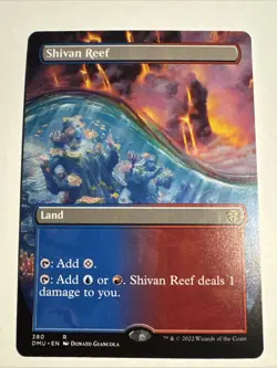 Shivan Reef (Borderless) Dominaria United Regular - Image 1
