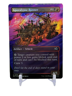 Apocalypse Runner (Borderless) FOIL #319 MTG Aetherdrift NM X1 - Image 2