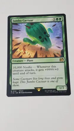 Jumbo Cactuar Final Fantasy Regular - Image 1