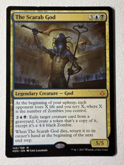 MTG Captain N'ghathrod And The Scarab God NM/LP - Image 3