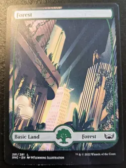 Forest (Full Art) 281/281 SNC Land Streets Of New Capenna Magic: The Gathering - Image 1