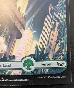 Forest (Full Art) 281/281 SNC Land Streets Of New Capenna Magic: The Gathering - Image 5