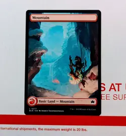 Mountain (0277) (full art) - Bloomburrow - MTG 2024 Magic The Gathering - Image 1