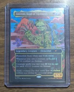 MTG Animar, Soul of Elements Rainbow Foil from Secret Lair Drop NM - Image 2