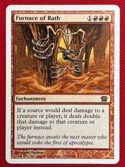 MTG 1X Furnace of Rath X1 Core Set 8th Edition Magic - LP - Image 1