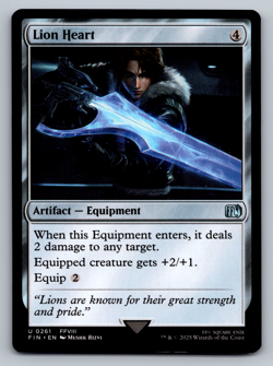 Lion Heart U 0261 - Final Fantasy MTG Magic The Gathering (Regular) - Image 1