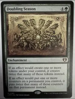 Magic the Gathering MTG Doubling Season CMM #283 Commander Masters NM EDH Staple - Image 1