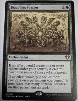 Magic the Gathering MTG Doubling Season CMM #283 Commander Masters NM EDH Staple - Image 4