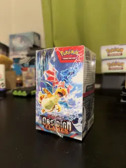 Pokemon TCG Obsidian Flames Half Booster Box (18 Packs) NEW & SEALED - Image 3