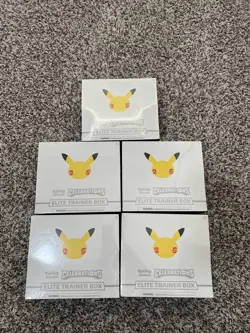 Pokemon TCG Celebrations Elite Trainer Box 25th Anniversary - BRAND NEW SEALED - Image 2