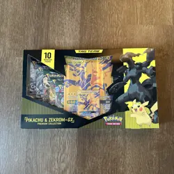 Pokemon TCG Pikachu and Zekrom-GX Tag Team Premium Collection - Brand New - Image 1