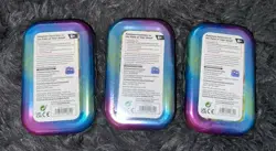 Pokemon LOT OF 3 Prismatic Evolutions Mini Tin NEW Factory Sealed X3 - Image 2