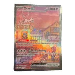 Pokemon TCG Mew ex 053 Scarlet & Violet 151 Promo LP+ - Image 1