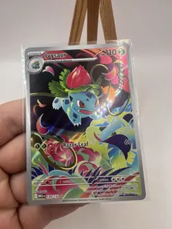 Ivysaur 134/132 - Illustration Rare - Mega Evolution Base Set - Pokemon TCG MINT - Image 4