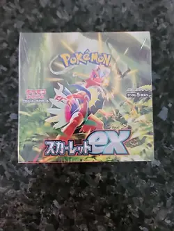 Pokemon TCG: Scarlet & Violet - Scarlet EX Booster Box Japanese - Image 1