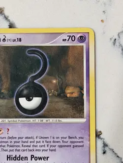 Pokemon TCG Unown (U) 82/146 Legends Awakened Regular LP - Image 3
