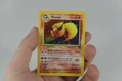 Pokemon Flareon Jungle 3/64 Holo Rare Unlimited 1999 VLP - Image 1