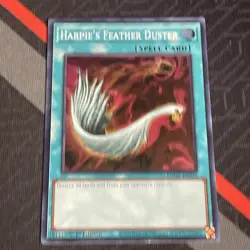 Yugioh! Harpie's Feather Duster EG01-EN022 Super Rare 1st Edition - Image 2