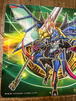Konami 🔥 Duelist Revolution Sneak Peek Playmat Dragon knight Yugioh 2010 - Image 3