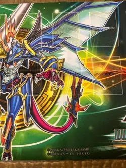 Konami 🔥 Duelist Revolution Sneak Peek Playmat Dragon knight Yugioh 2010 - Image 4