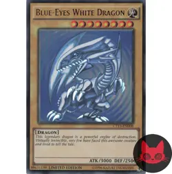 Yugioh Blue-Eyes White Dragon CT13-EN008 Ultra Rare Limited Edition NM - Image 1