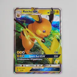 Raichu GX 20/68 - Hidden Fates - Ultra Rare Holo - Pokemon TCG Card LP 2019 - Image 1