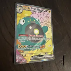 Ionos Bellibolt Ex 172/159 Journey Together Full Art Ultra Rare Pokemon Card NM - Image 2