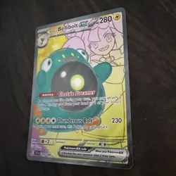 Ionos Bellibolt Ex 172/159 Journey Together Full Art Ultra Rare Pokemon Card NM - Image 3