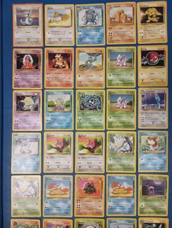 130 Pokemon Card Lot Base Set, Base Set 2, Fossil, Jungle, Neo Genesis & More! - Image 4