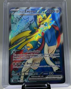 Hop's Zacian ex 176/159 SV09: Journey Together NM Pokemon Card TCG - Image 1