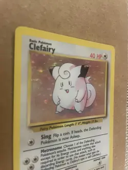 Clefairy #5/102 Base Set Holo Rare Pokemon Card - Image 5