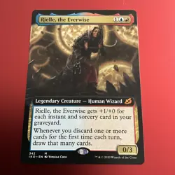Rielle, the Everwise - EXTENDED ART - MTG Ikoria Lair of Behemoths - NM Mythic - Image 1
