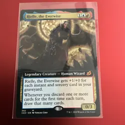 Rielle, the Everwise - EXTENDED ART - MTG Ikoria Lair of Behemoths - NM Mythic - Image 3