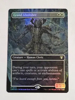 Grand Abolisher (Borderless) Commander Masters Foil - Image 1