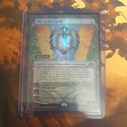 MTG The Aetherspark #132 Serialized (132/500) Pack-To-Sleeve Near Mint - Image 2