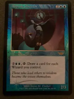MTG FOIL Riptide Director NM Onslaught Magic The Gathering - Image 1