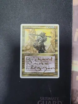 MTG Chronicles Dakkon Blackblade Signiert Richard Kane Ferguson GD+ - Image 1