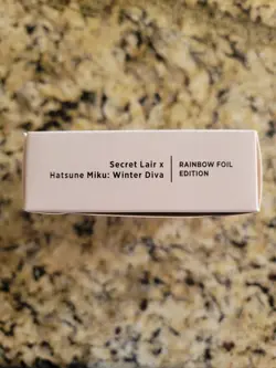 MTG Secret Lair x Hatsune Miku: Winter Diva ENGLISH - Rainbow Foil - Image 2