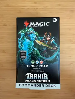 Tarkir Dragonstorm Temur Roar Commander Deck MTG Magic the Gathering - Image 1