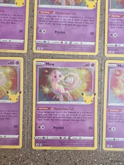 (6) Pokemon Tcg Celebrations Mew Holo Lot. NM - Image 4