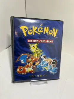 Pokemon 1999 Base Set Trading Card Folder Binder 4 Pocket WOTC - Good condition 742818083201 - Image 2