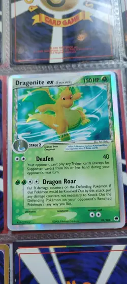Dragonite ex Delta Species Holo Pokemon Card, Grass Type Rare 2006 Near Mint. - Image 1