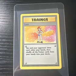 Lass Base Set Unlimited 75/102 Rare WOTC Vintage Pokemon - Image 1