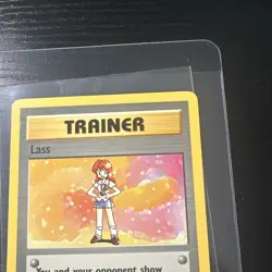 Lass Base Set Unlimited 75/102 Rare WOTC Vintage Pokemon - Image 4