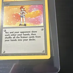Lass Base Set Unlimited 75/102 Rare WOTC Vintage Pokemon - Image 5