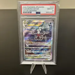 Pokemon TCG: Darkrai VSTAR 228/172 S12a: Vstar Universe Holo (Japanese) PSA 10 - Image 1